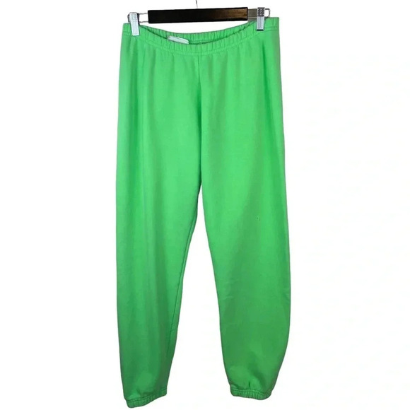 ERL Neon Green Lounge Joggers - Picture 2 of 12